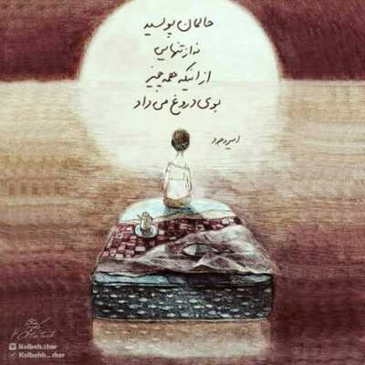 دانلود آهنگ  حال و روزم بعدتو رنگی از سابق نداشت هر که آمد روی قلبم رد پایش جا گذاشت