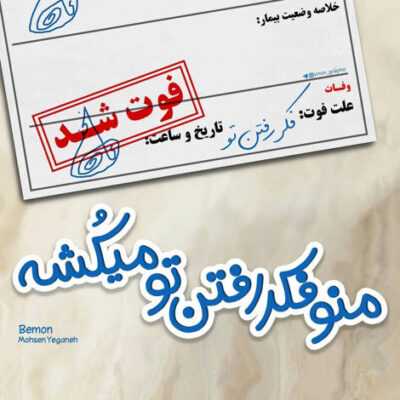 دانلود آهنگ مث یه توهم جلو چشاته و دیوونه میشی تو که میدونی هیشکی مث من نمیتونس آرومت کنه