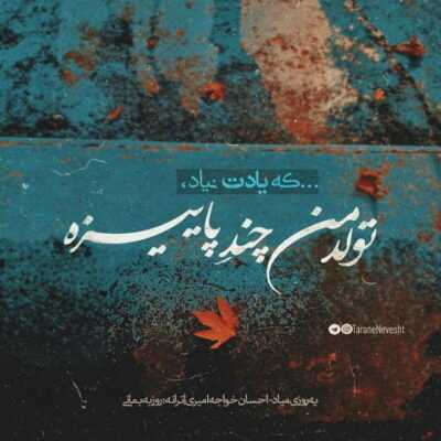 دانلود آهنگ  من از دل خوشی های این زندگی مگه چی بجز حقم رو خواستم